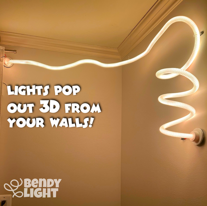 Bendy Light | LED Rope - 3D Sculptural Light - 12V